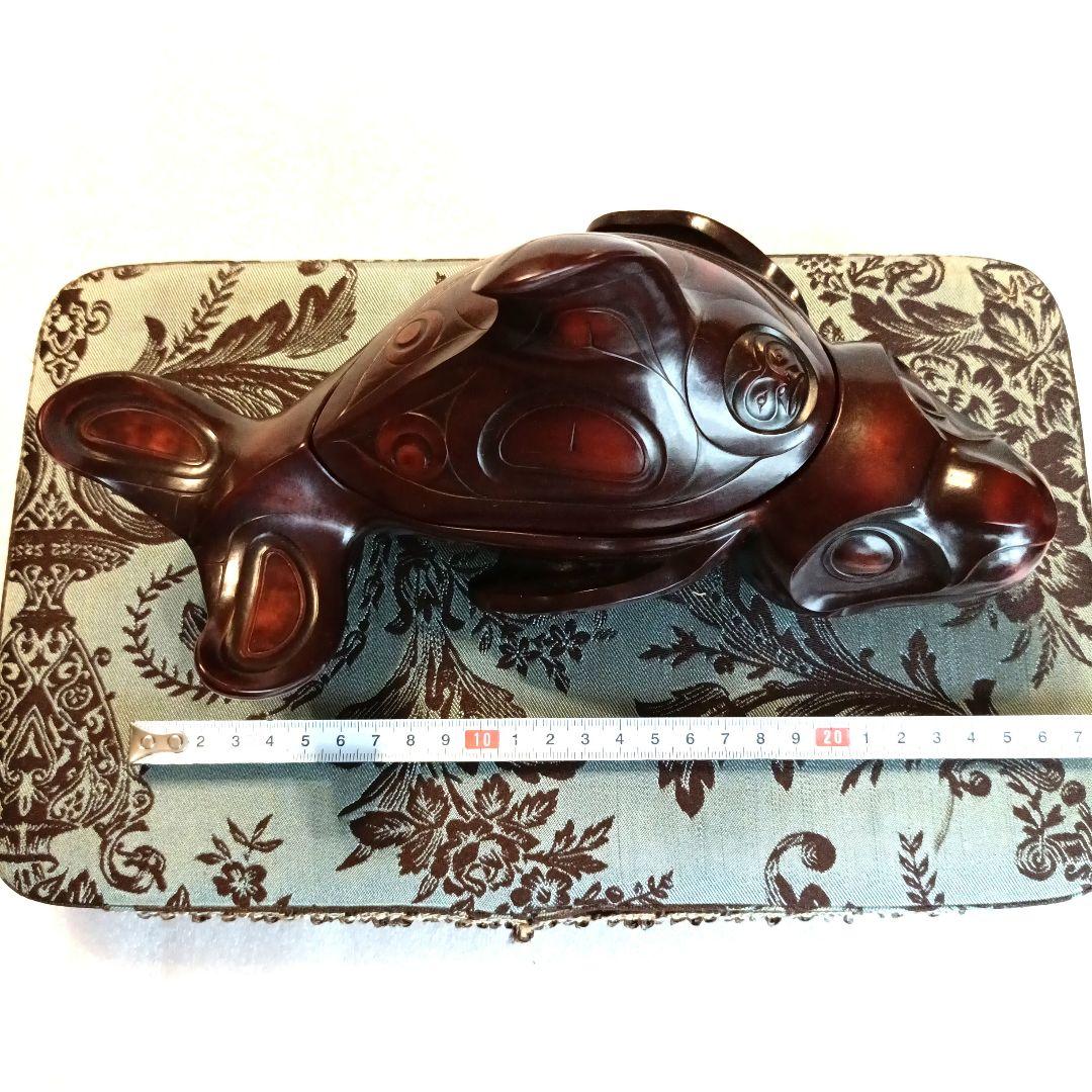 【希少】先住民族のシャチのスピリットボックス