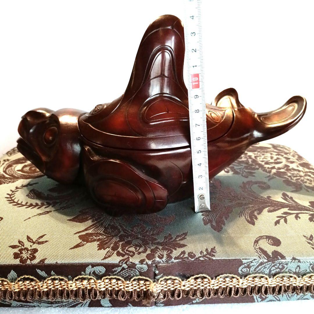 【希少】先住民族のシャチのスピリットボックス