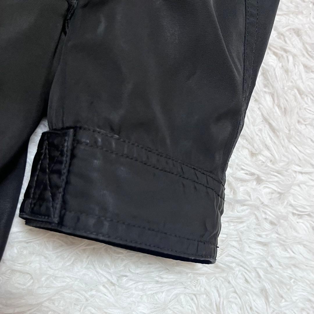 バーバリーブラックレーベル モッズコート タヌキファー キルティングライナー付き