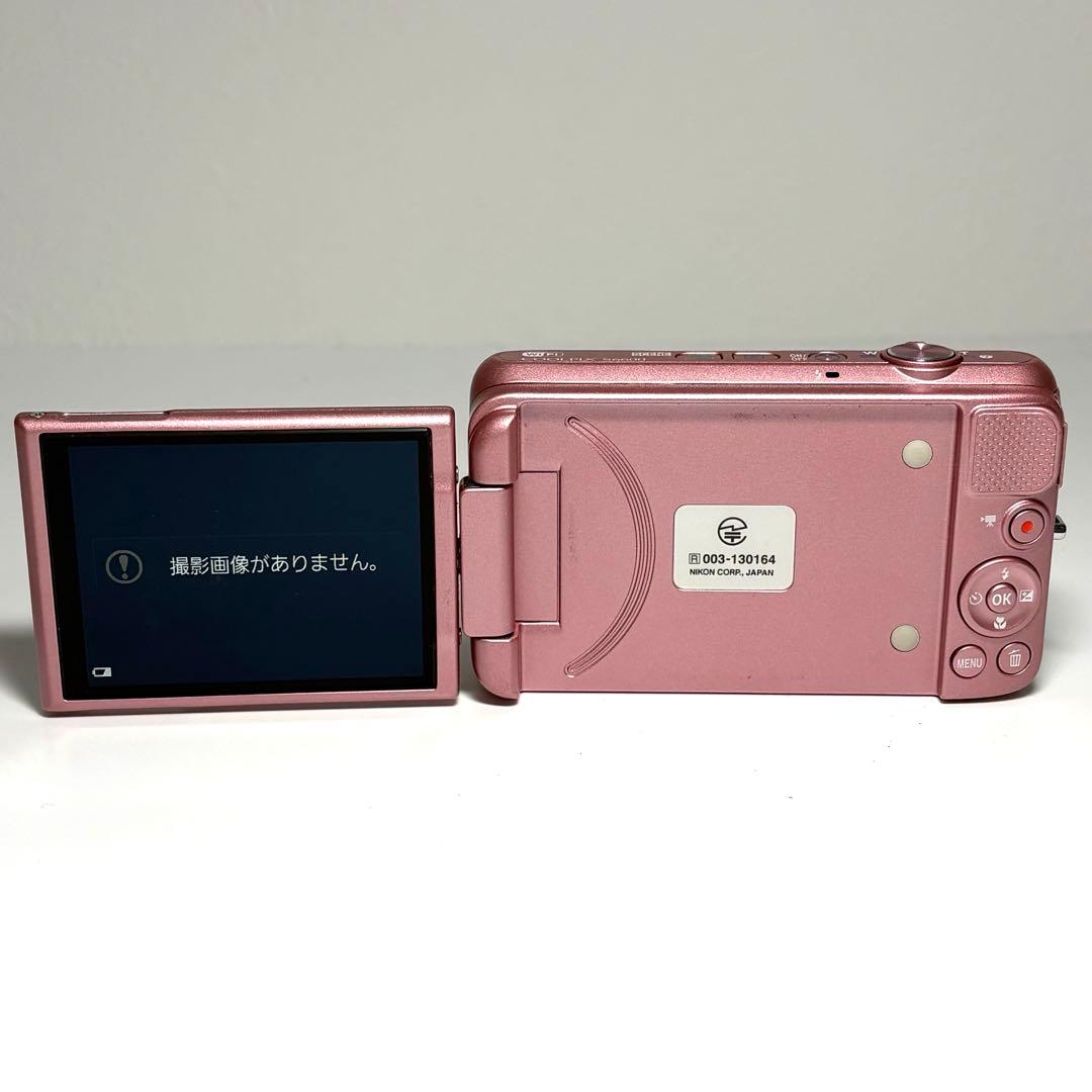 た*き様 ニコン COOLPIX S6600 ピンク バリアングル液晶 動作品
