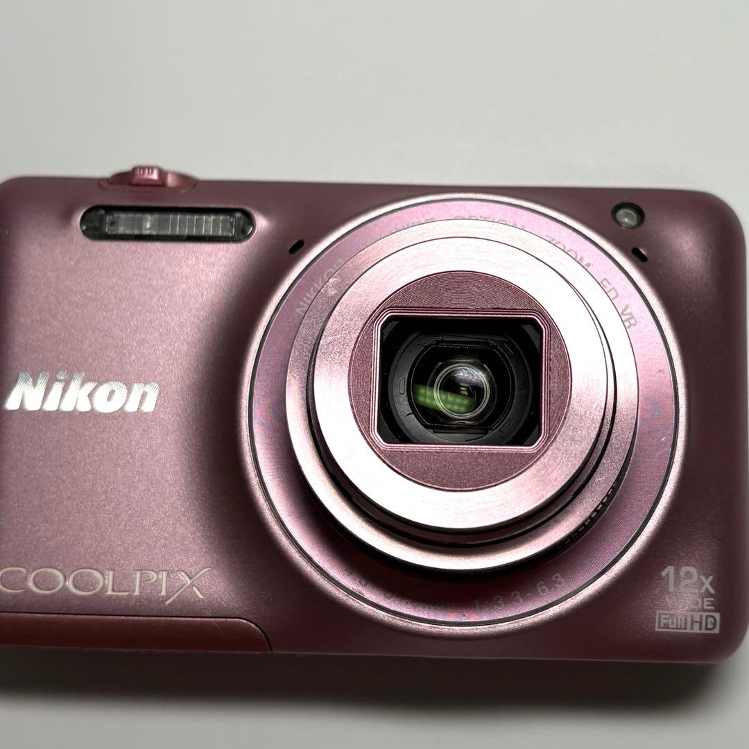 た*き様 ニコン COOLPIX S6600 ピンク バリアングル液晶 動作品