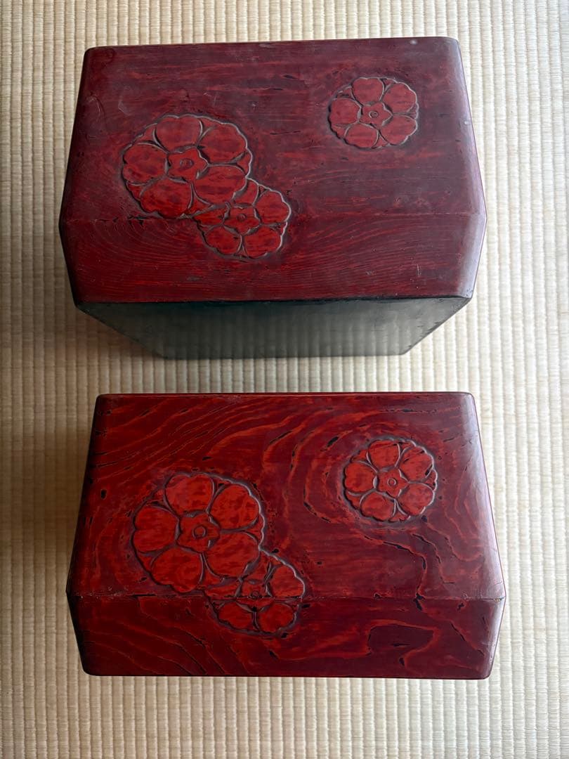 火鉢 鎌倉彫 2個