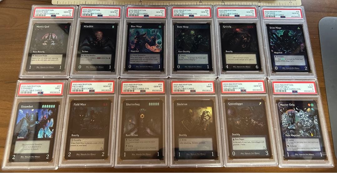 完売品 INSCRYPTION カード psa10 9連番 インスクリプション