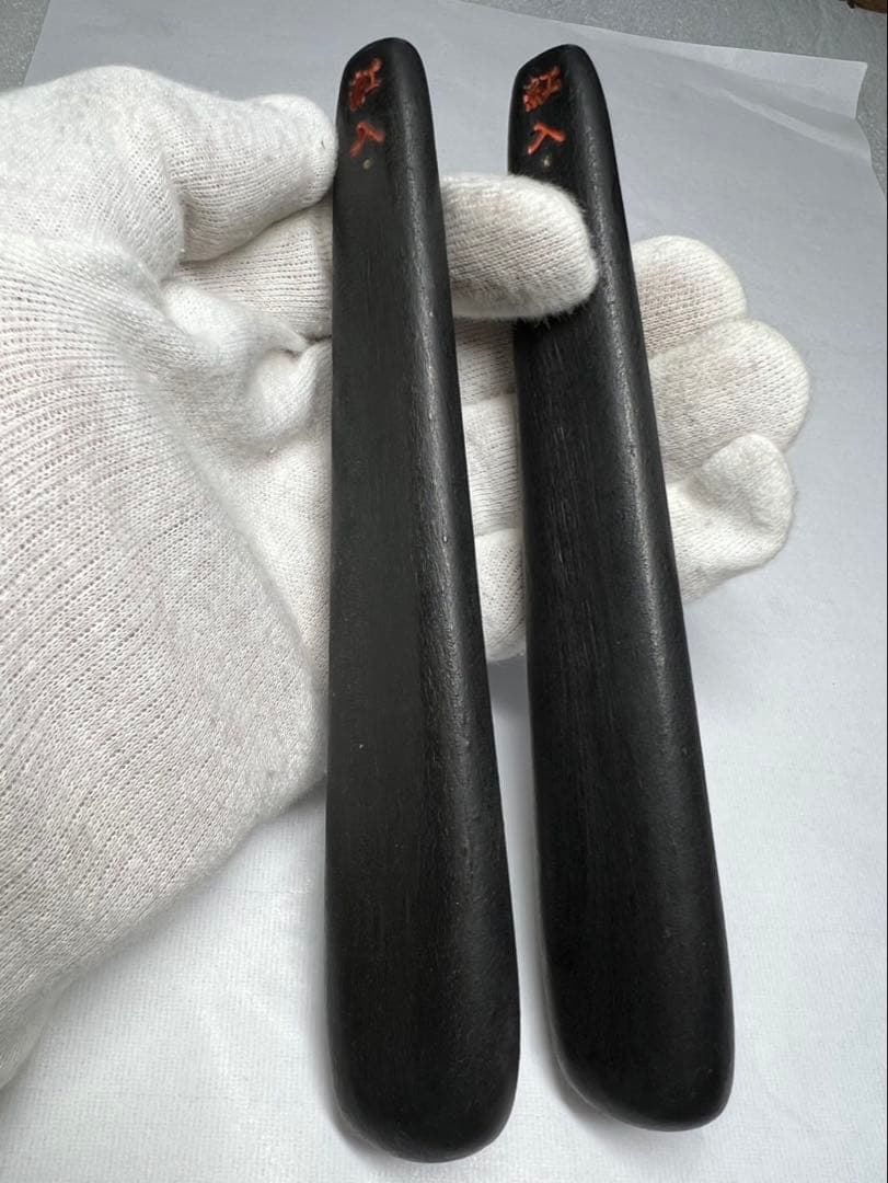 老舗高級稀少ヘラ古墨極上2点 43gx2格安で！
