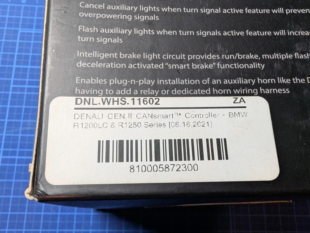 DENALI CANsmart コントローラー  R1250/R1200用