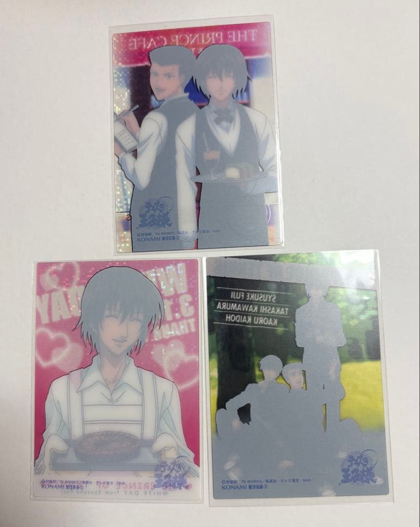 ★テニスの王子様★不二周助★シャイニングクリアカード★SP＆レア★計3枚★