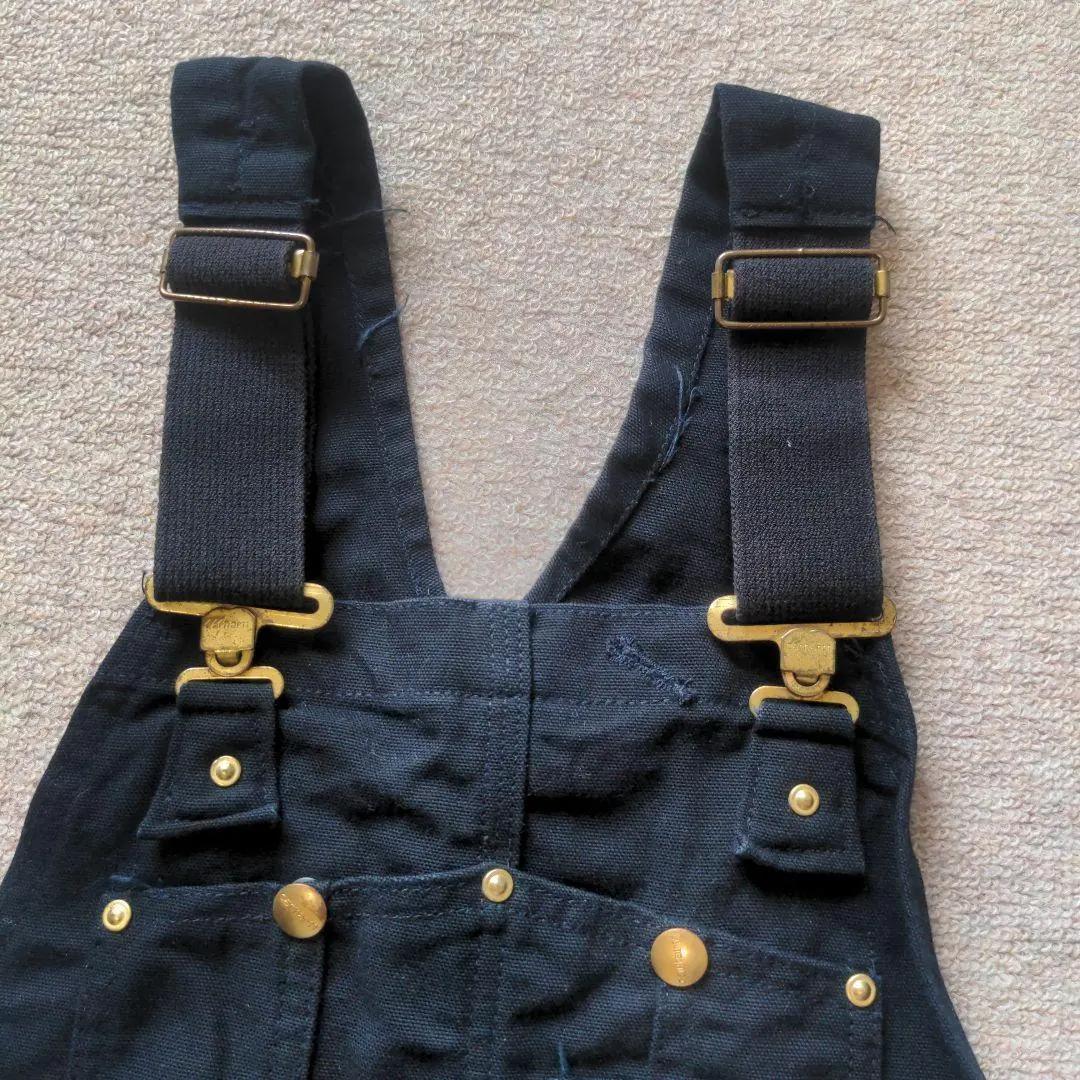 カーハート UFCW USA製 オーバーオール ダブルニー W34 キルティング