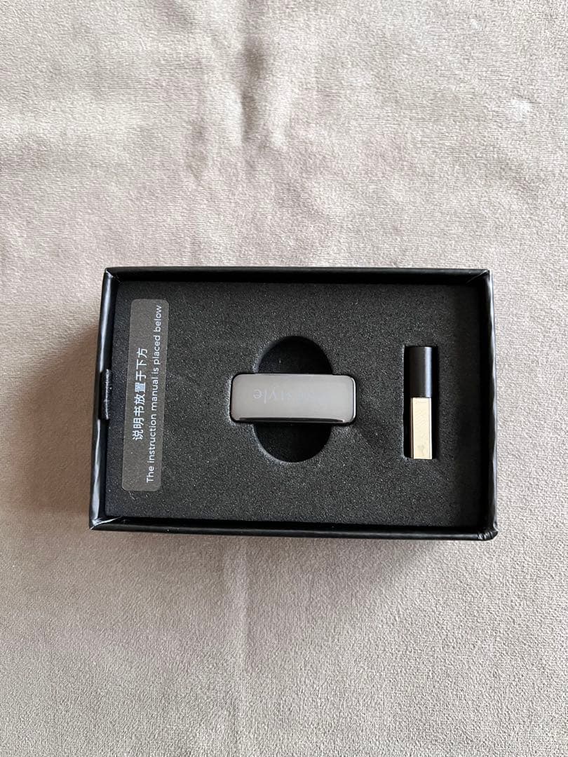 Qcc dongle proとUSB-A to Lightning アダプター