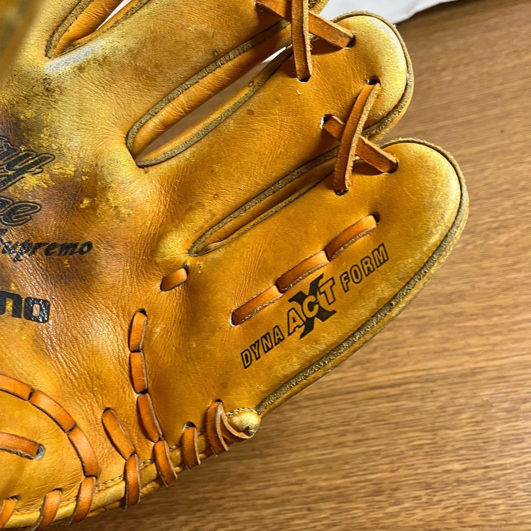 ミズノ ビクトリーステージ 一般硬式 グローブ グラブ 内野用 使用感有