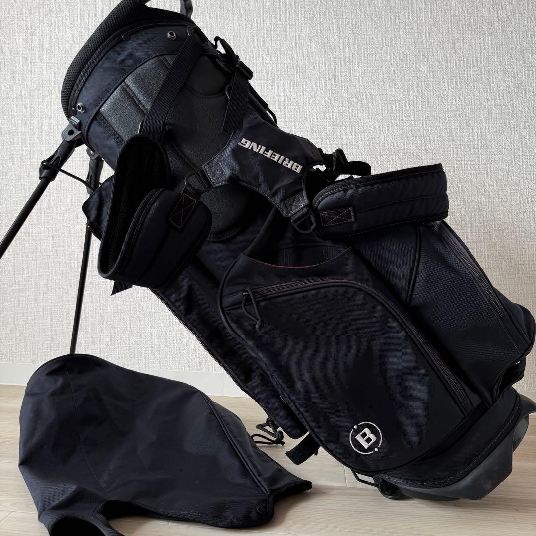 限定コラボ　JAL オリジナル　ブリーフィング　キャディバッグ　黒 濃紺