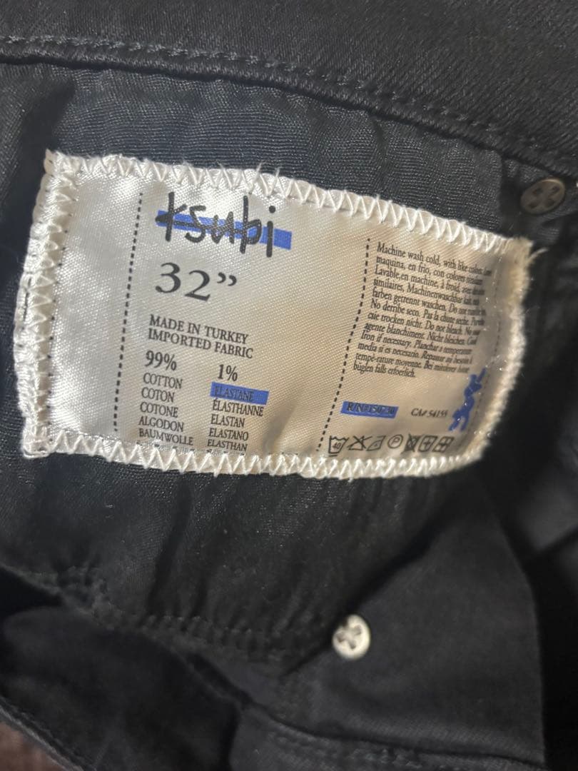 ksubi chitch ブラック 32 スリムフィット スビ