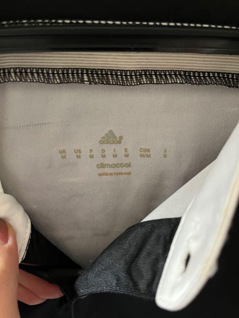 ヨウジヤマモト y-3 レアル・マドリード ユニフォームR.カルロス シャツ 黒