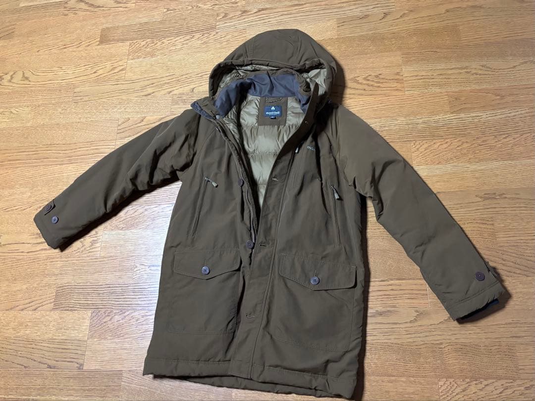 ひまわり⭐︎monbell ダウン90フェザー10 メンズM ほぼ新品