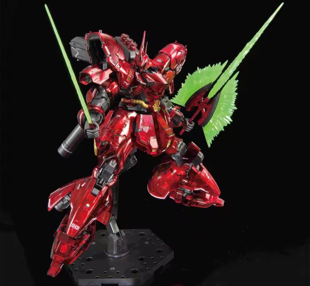 未組立 RG 1/144 SAZABI (メカニカルコアメッキ) 海外版