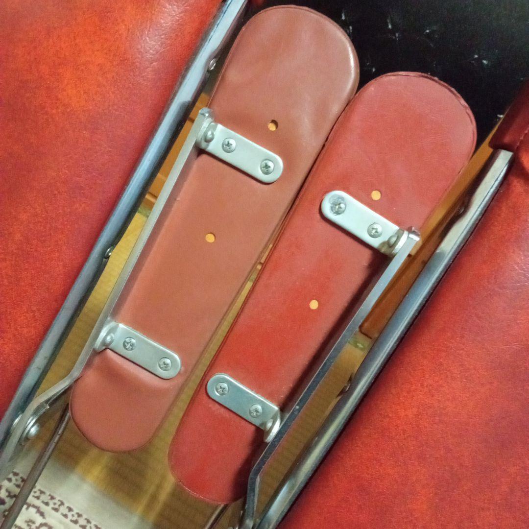 昭和レトロ　座椅子2個セット　E−412