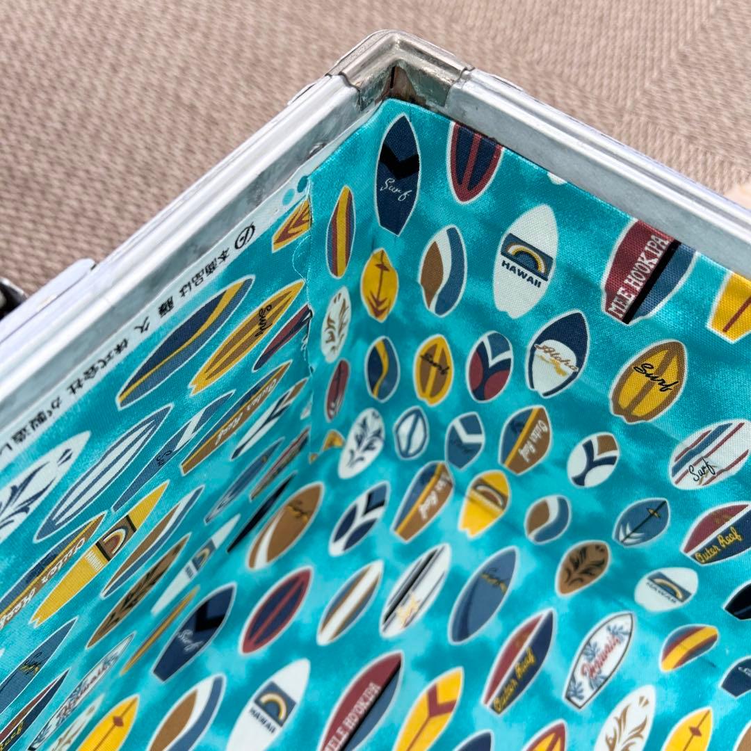 【希少レア】70年代 大型ジュラルミンケース 内張り新品 おしゃれ ヴィンテージ