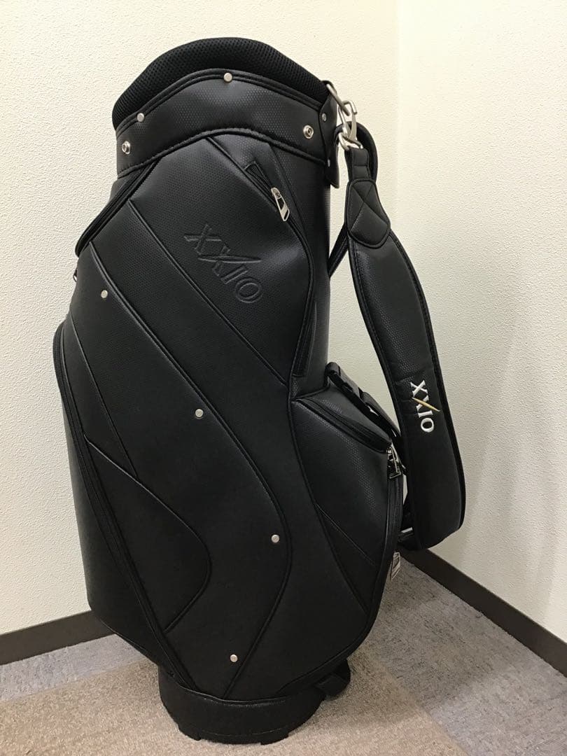 XXIO ゼクシオ ブラック キャディバッグ