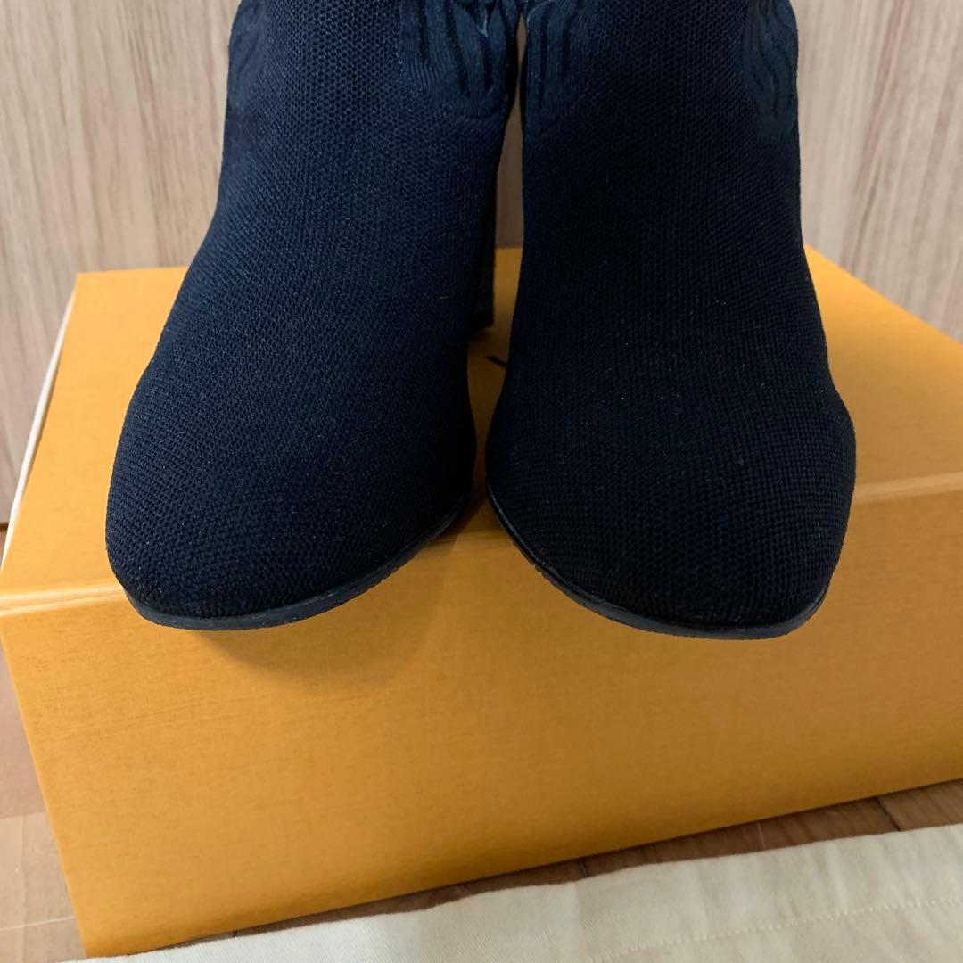 LOUIS VUITTON　シルエットアンクルブーツ　38