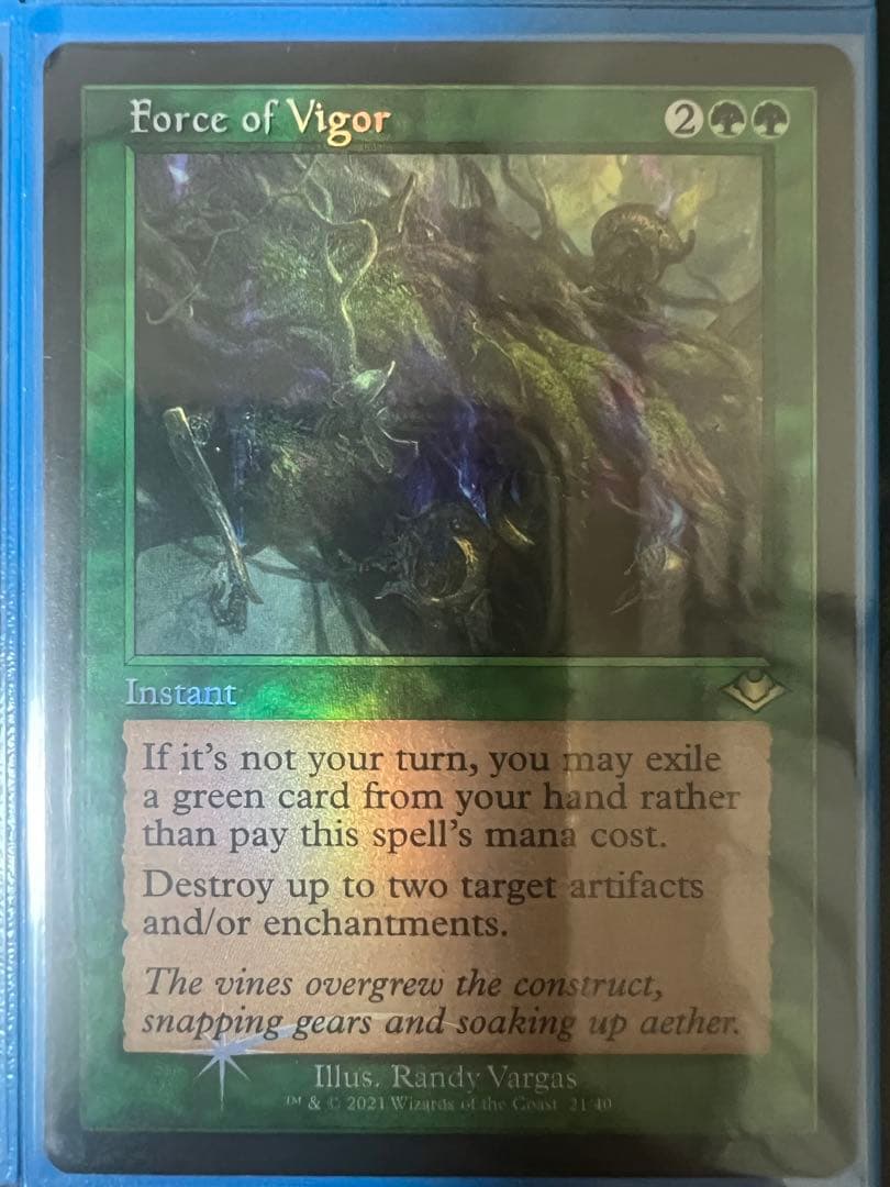 MTG 活性の力 Foil 4枚セット 旧枠仕様 英語 FOV