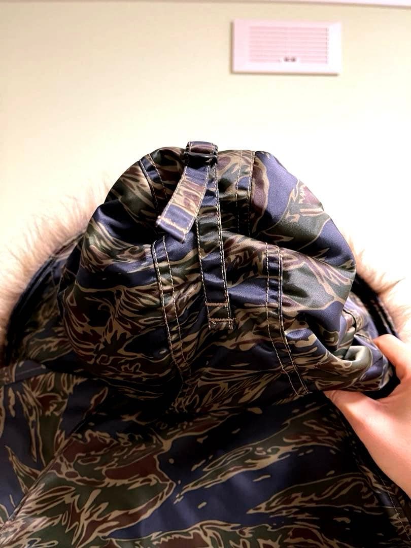 HYSTERIC GLAMOUR_迷彩モッズコート