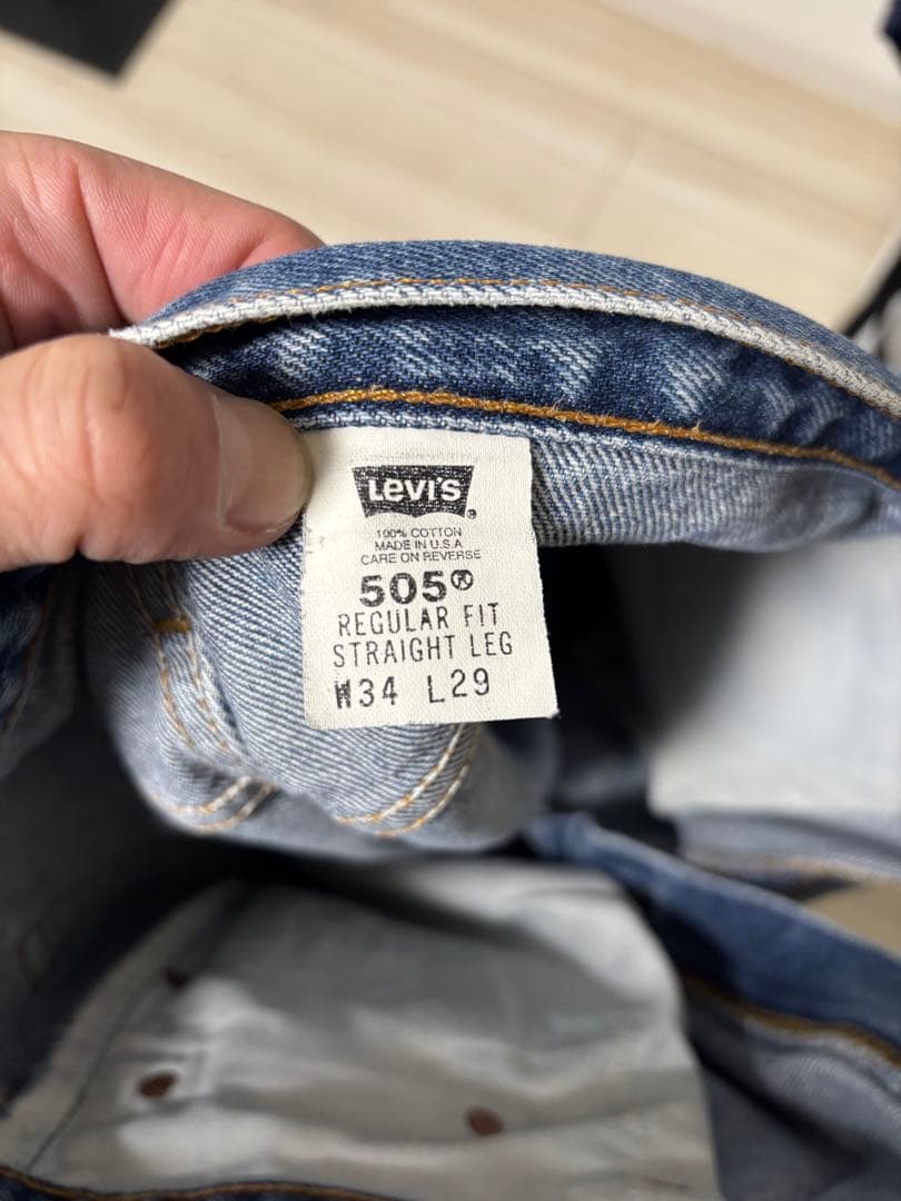 カ*カ様 Levi's 505 W34 L29 USA製