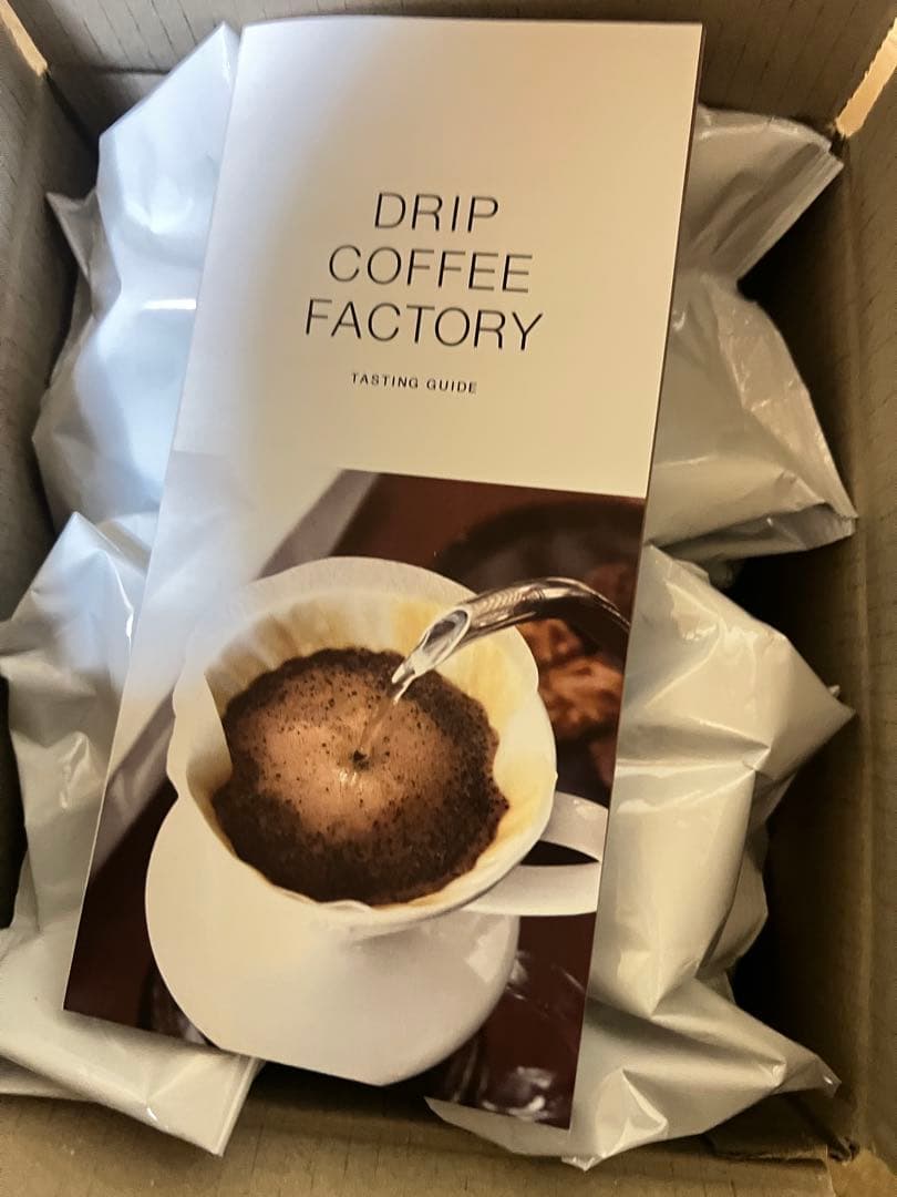 ドリップコーヒーファクトリー　粉（中挽）500g8個