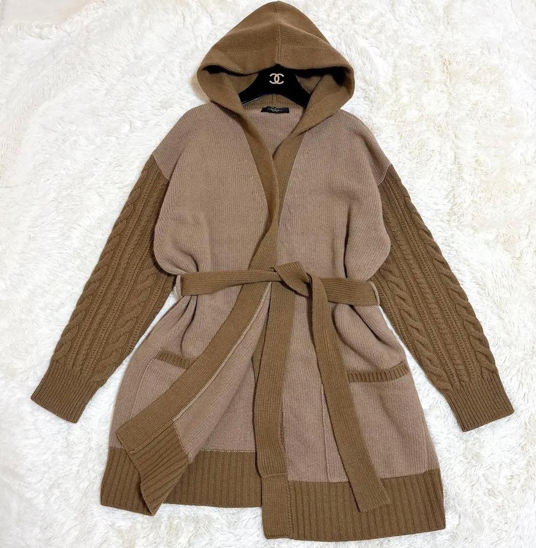 Yuko Sasaki ☆マックスマーラ ロングカーディガン ニットコート