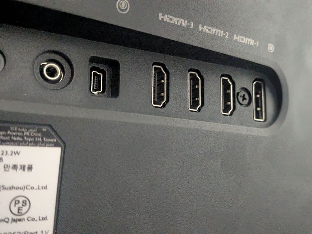 BenQ XL2566X+ 24.5インチモニター400hz+Dyac2