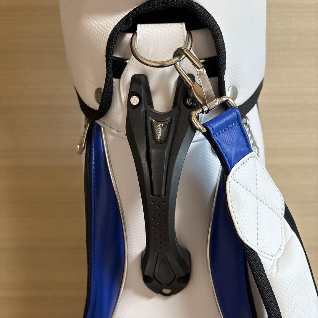 テーラーメイド　GLOIRE キャディバッグ ホワイト/ブルー