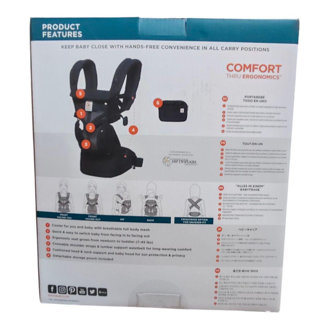 新品未使用◆エルゴ クールエアメッシュ Omni 360 抱っこ紐 ブラック