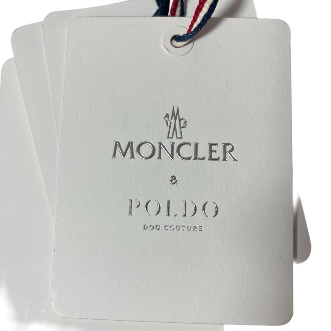 モンクレール×ポルド コラボ 犬用首輪 L ドッグカラー レザー 黒 ベルト