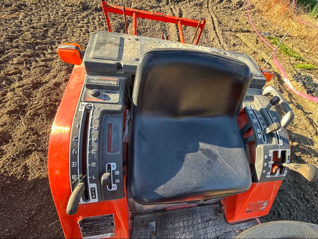 （とー）クボタ　トラクター　A-15 364時間　自動水平/深耕