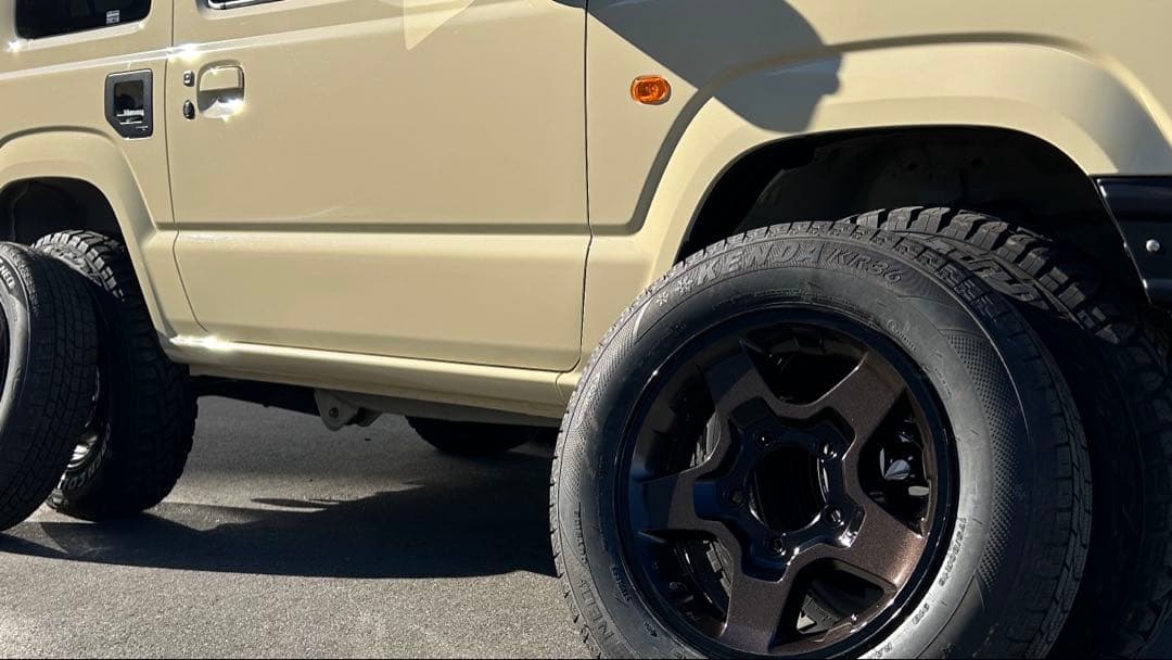 ジムニー　冬タイヤホイールセット