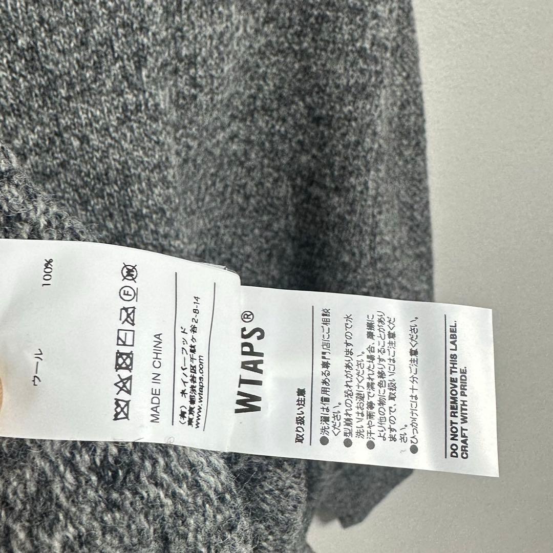 wtaps deck ニット セーター　グレー