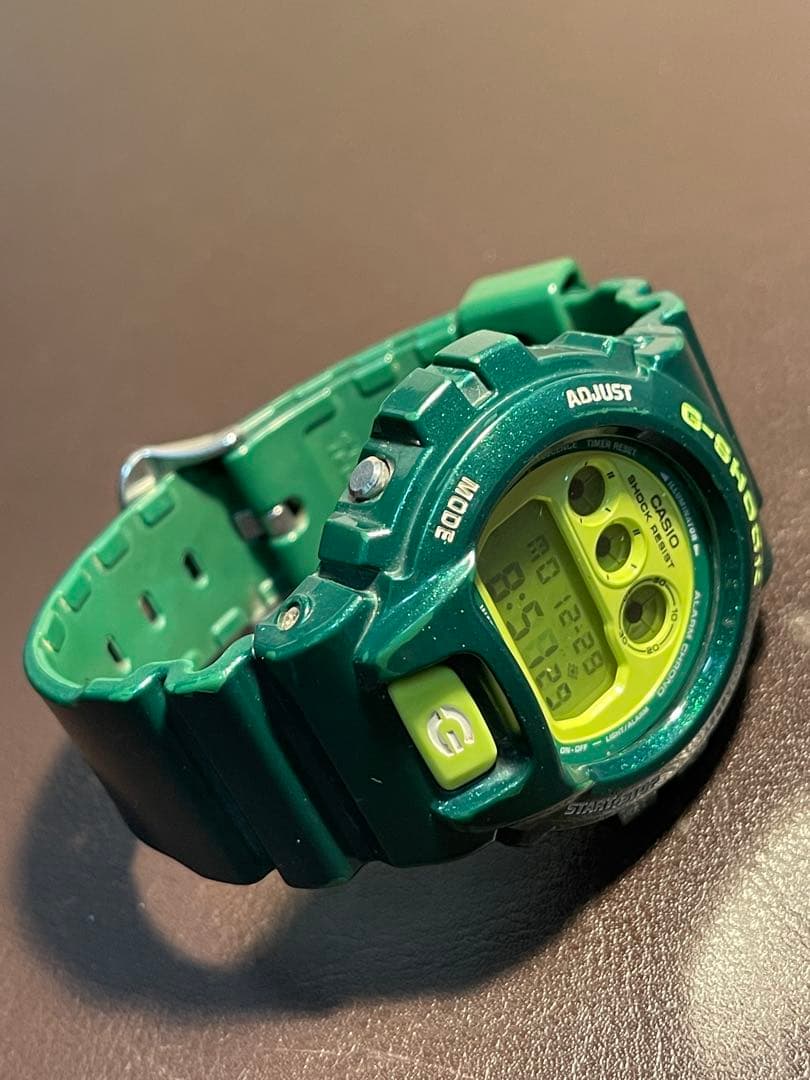 G-SHOCK 腕時計 クレイジーカラーズ グリーン　DW-6900CC