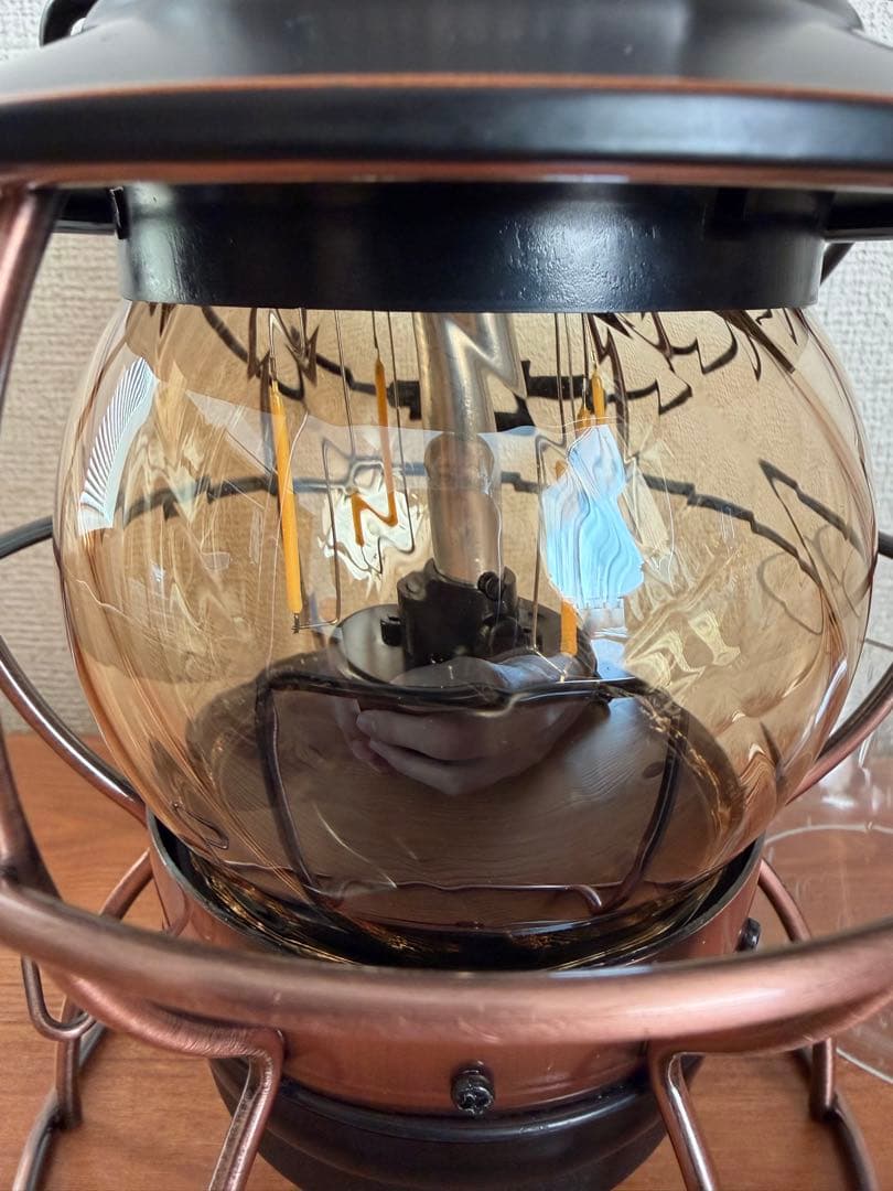 BAREBONES ベアボーンズ　レイルロード ランタン LED　ブロンズ