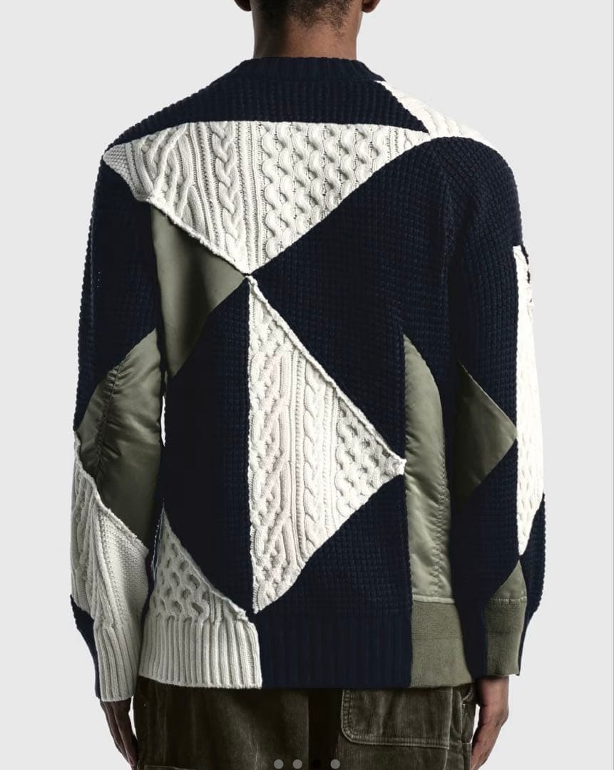 【定価104500円】sacai×hank willis thomas ニット