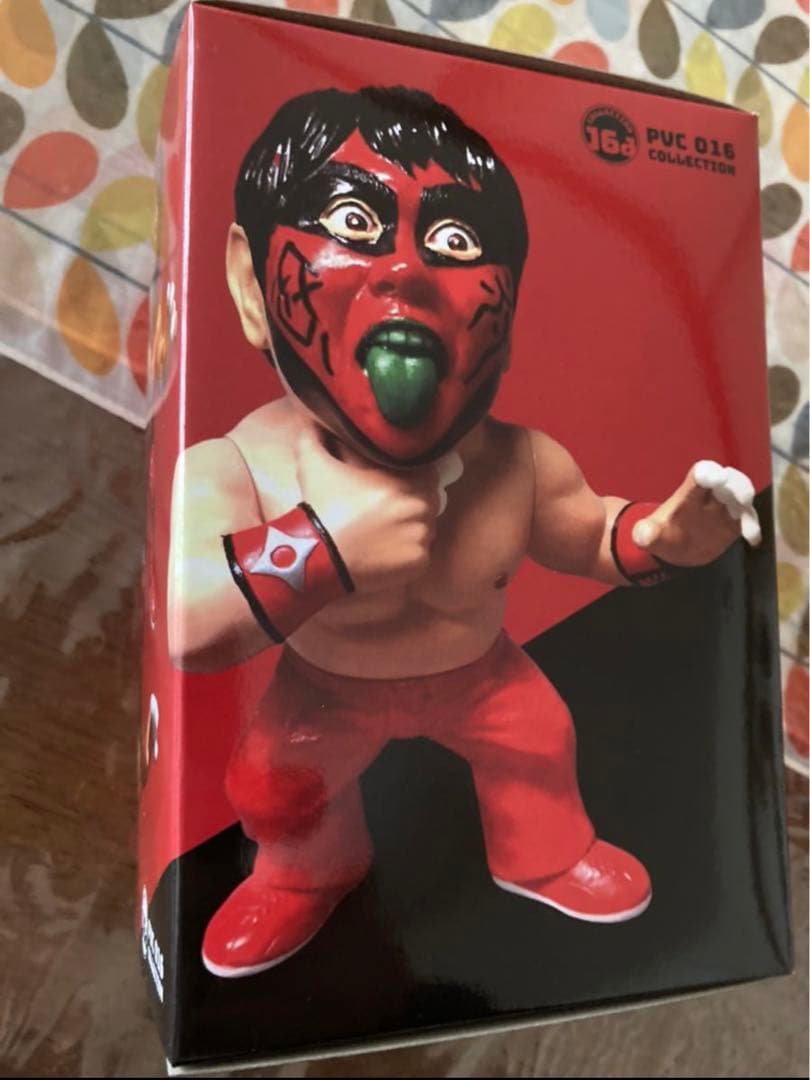 16dソフビ★グレート・ムタ[90's赤ペイントVer.] (武藤敬司 HAO)