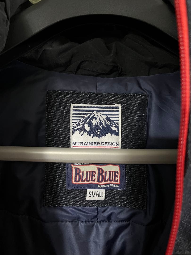 BLUE BLUE MT.RAINER DESIGN ダウンジャケット S