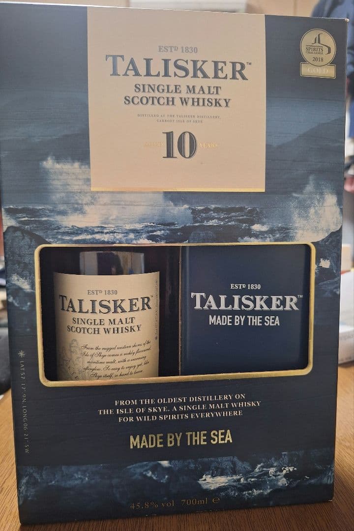 TALISKER 10年 シングルモルトウイスキー 700ml