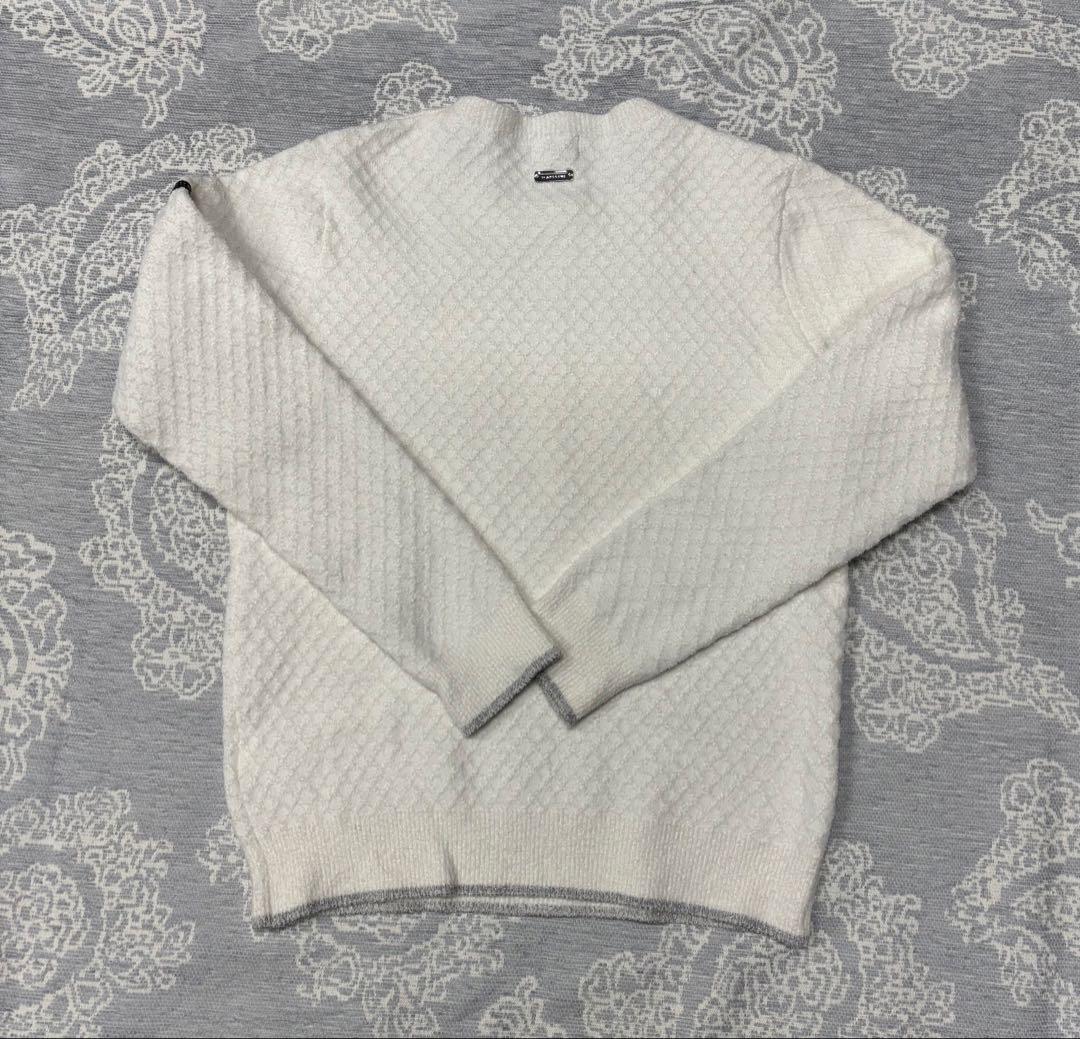 St Andrews ゴルフ　セーター　レディース　M、L 美品　ホワイト　白