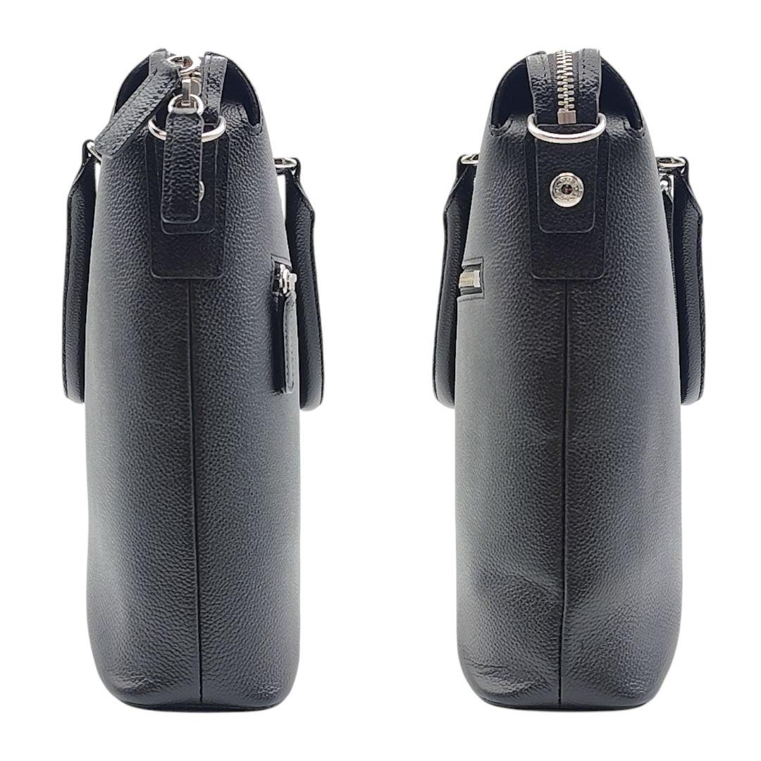 美品 SOMES SADDLE ブリーフケース ブラック レザー グスト 通勤