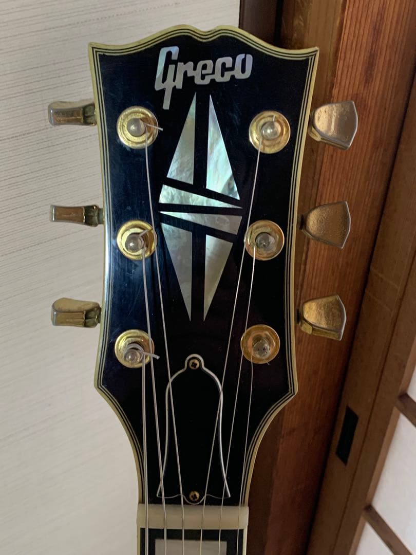 Greco レスポールカスタム　o切れロゴ　EGC550？