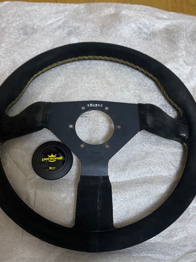 personalステアリング　　　　　　　　グリンタスエード　ナルディ