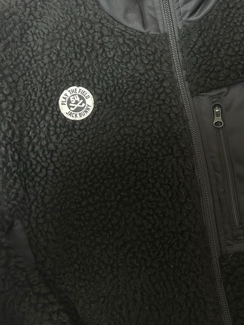 ジャックバニー Jack Bunny!! ボアブルゾン 黒 サイズ4