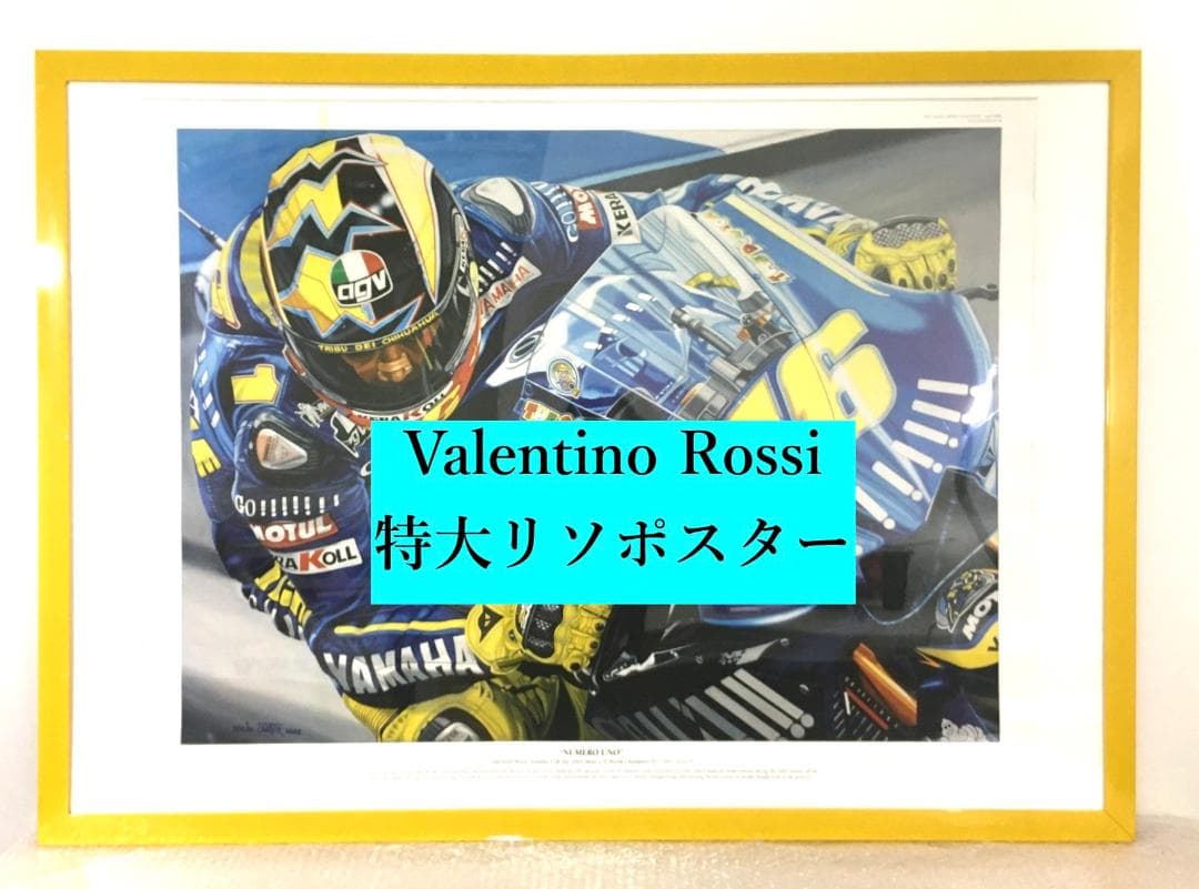 ○ Valentino Rossi 特大ポスター 2004 チャンピオン