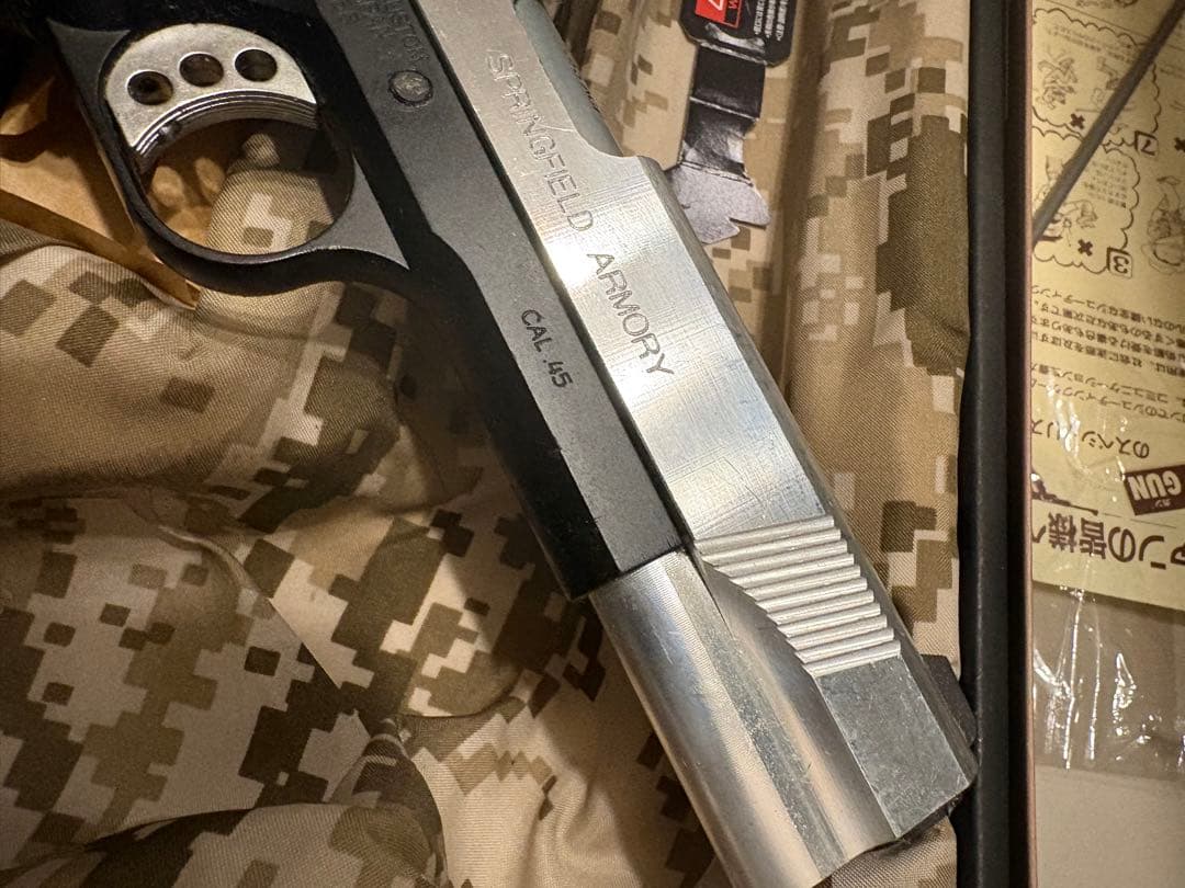 M.E.U. PISTOL .45 ガスブローバックエアガン