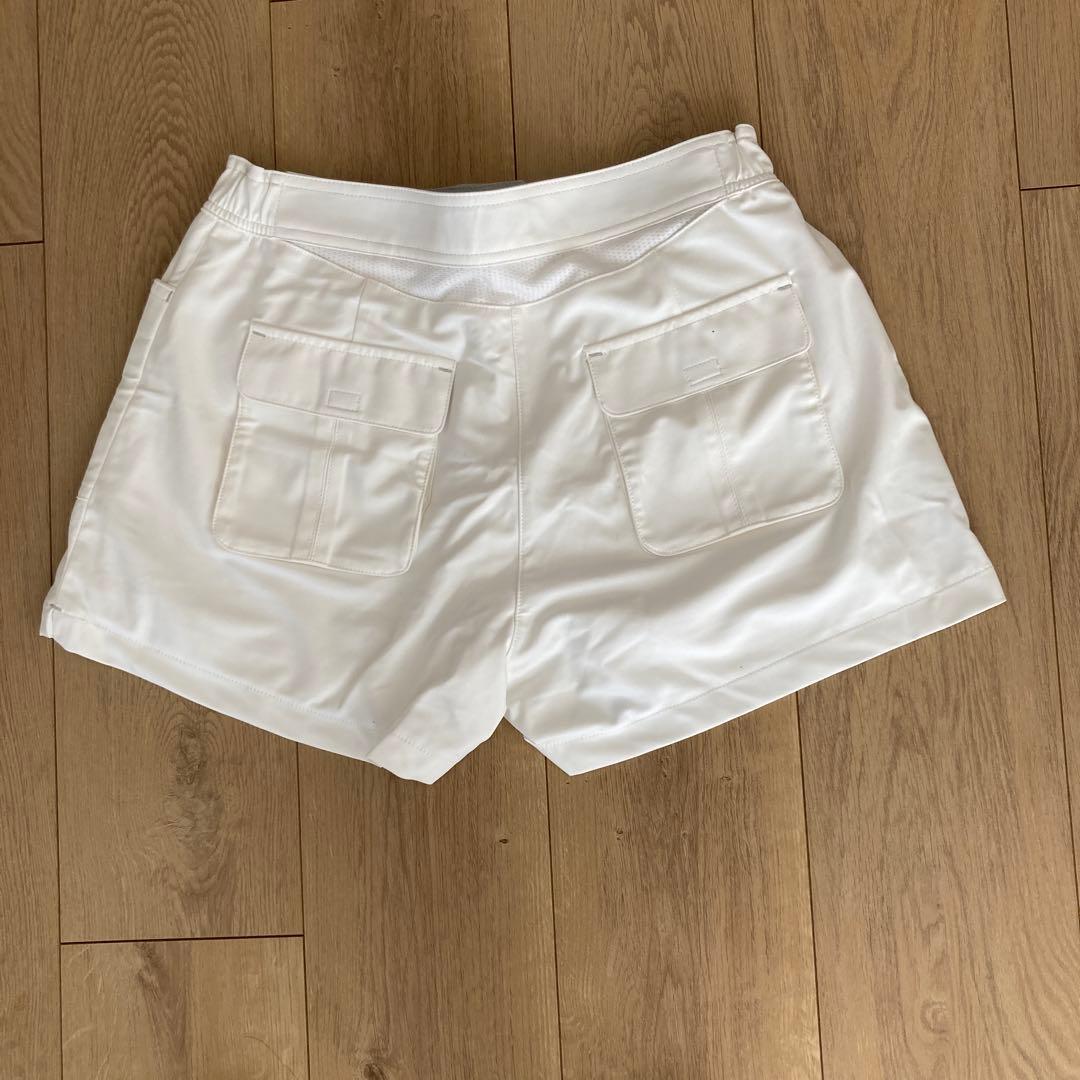 ★浅越しのぶ直筆サイン入YONEX タンクトップ・ショートパンツホワイトＬサイズ