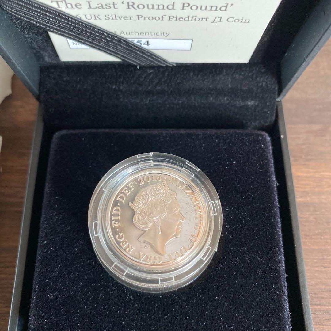 イギリス　記念　硬貨