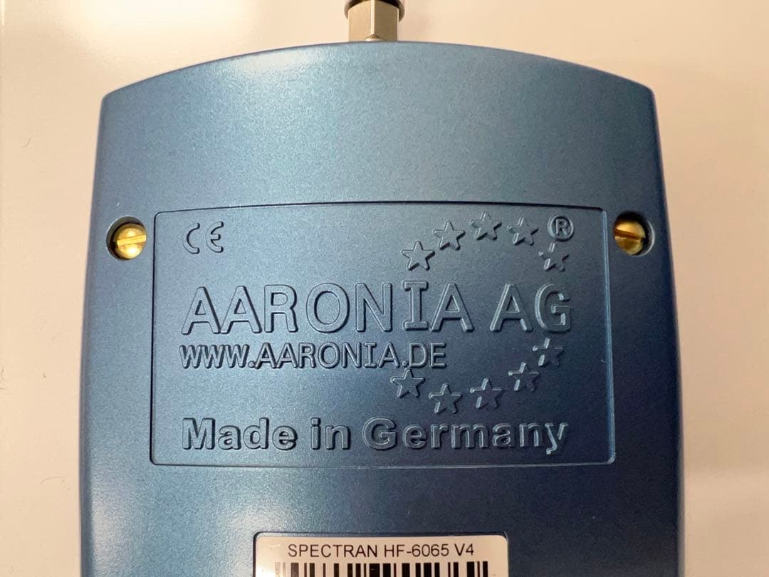 スペクトラムアナライザー Aaronia社製 SPECTRAN HF-6065